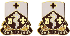 187th Medical Battalion Unit Crest