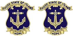 Rhode Island National Guard Unit Crest