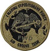 USMC OCP Second Marine Expeditionary Force Air Ground Team Patch