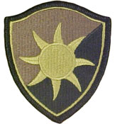 50th Support Group OCP Scorpion Shoulder Patch With Velcro