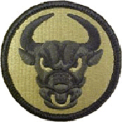 518th Sustainment Brigade Multicam Shoulder Patch With Velcro