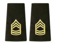 AGSU Epaulets E8 MASTER SERGEANT EPAULETS