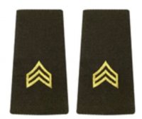 AGSU Epaulets E5 SERGEANT