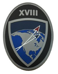 Space Force 18th Space Defense Squadron PVC Patch With Velcro