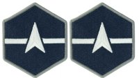 Space Force Dress Chevron Embroidered E4 Specialist 4